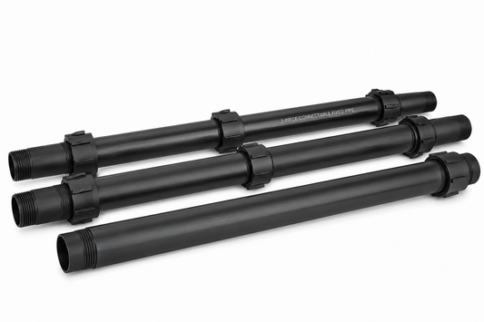 3-Piece Connectable Fixed Pipe