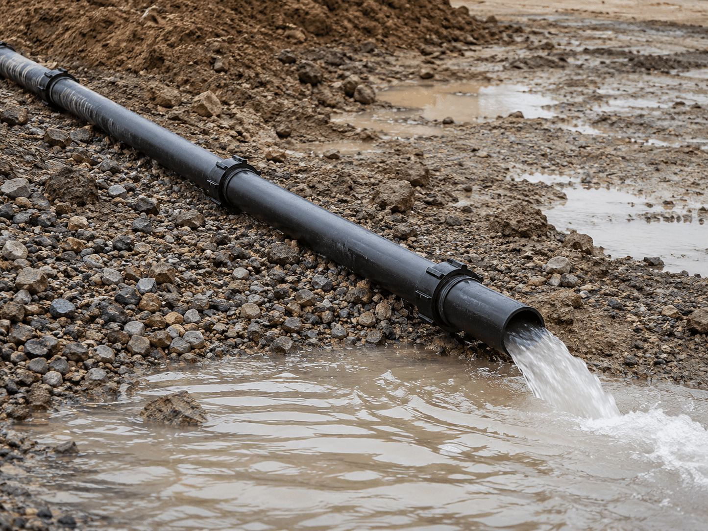 3-Piece Connectable Fixed Pipe